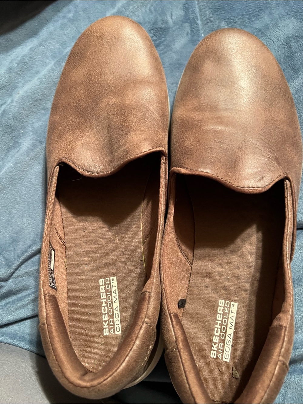 Skechers Men’s Brown Slip-On Casual Loafers